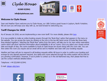 Tablet Screenshot of clydehouse.com